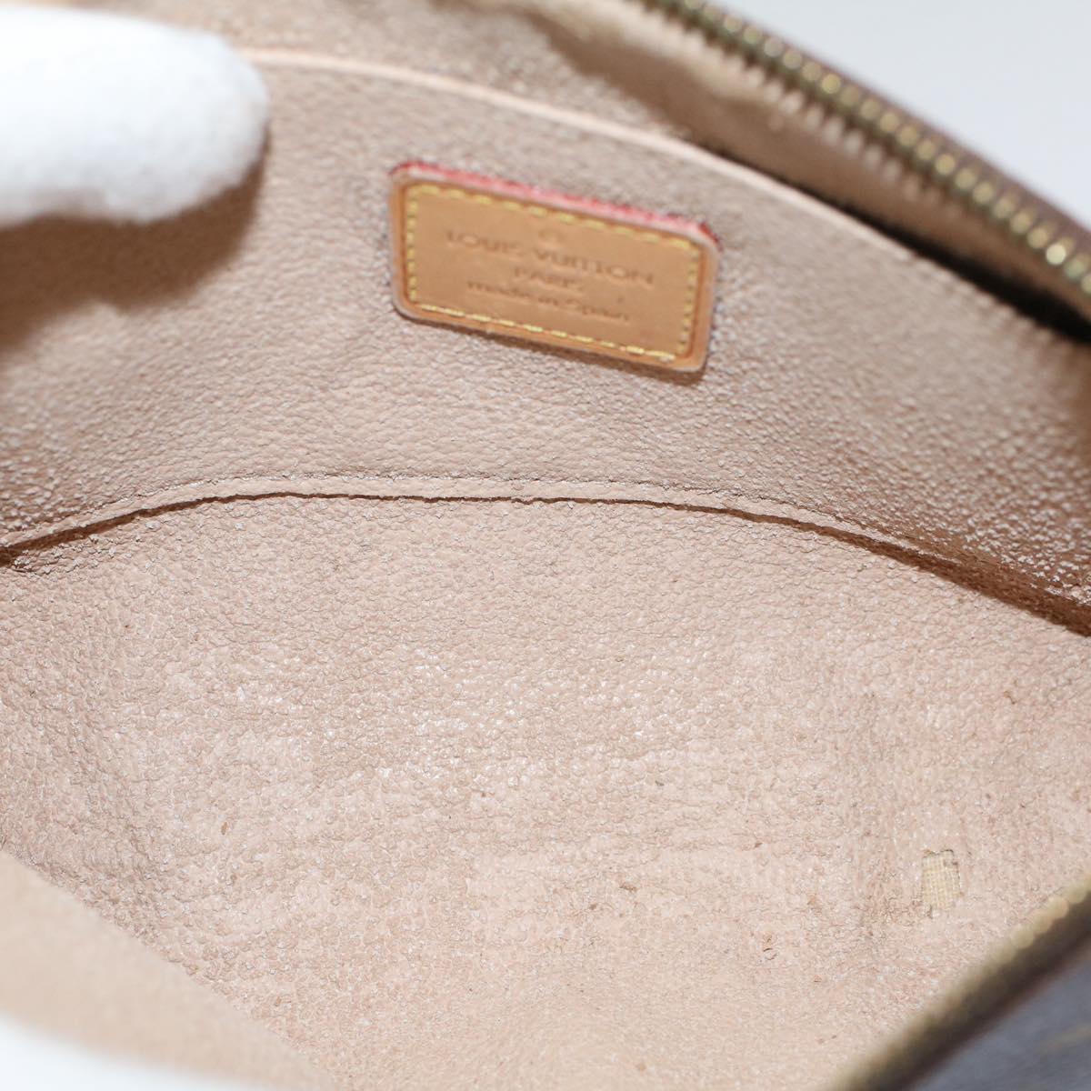LOUIS VUITTON Monogram Pochette Cosmetic PM Cosmetic Pouch M47515 LV 57609