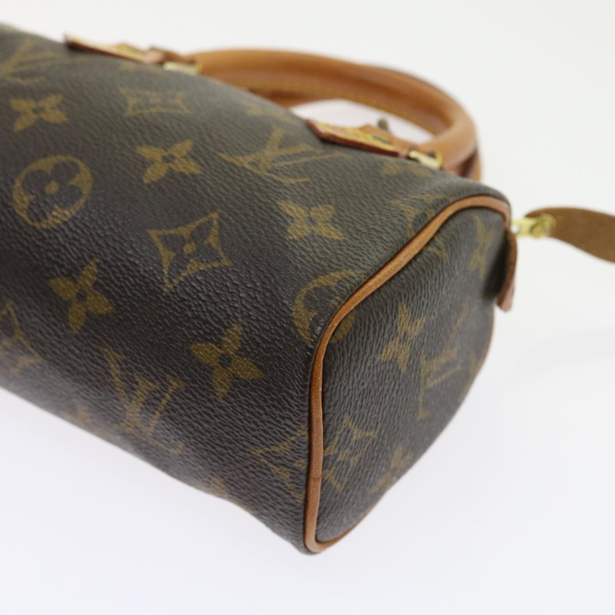 LOUIS VUITTON Monogram Mini Speedy Hand Bag M41534 LV 57613
