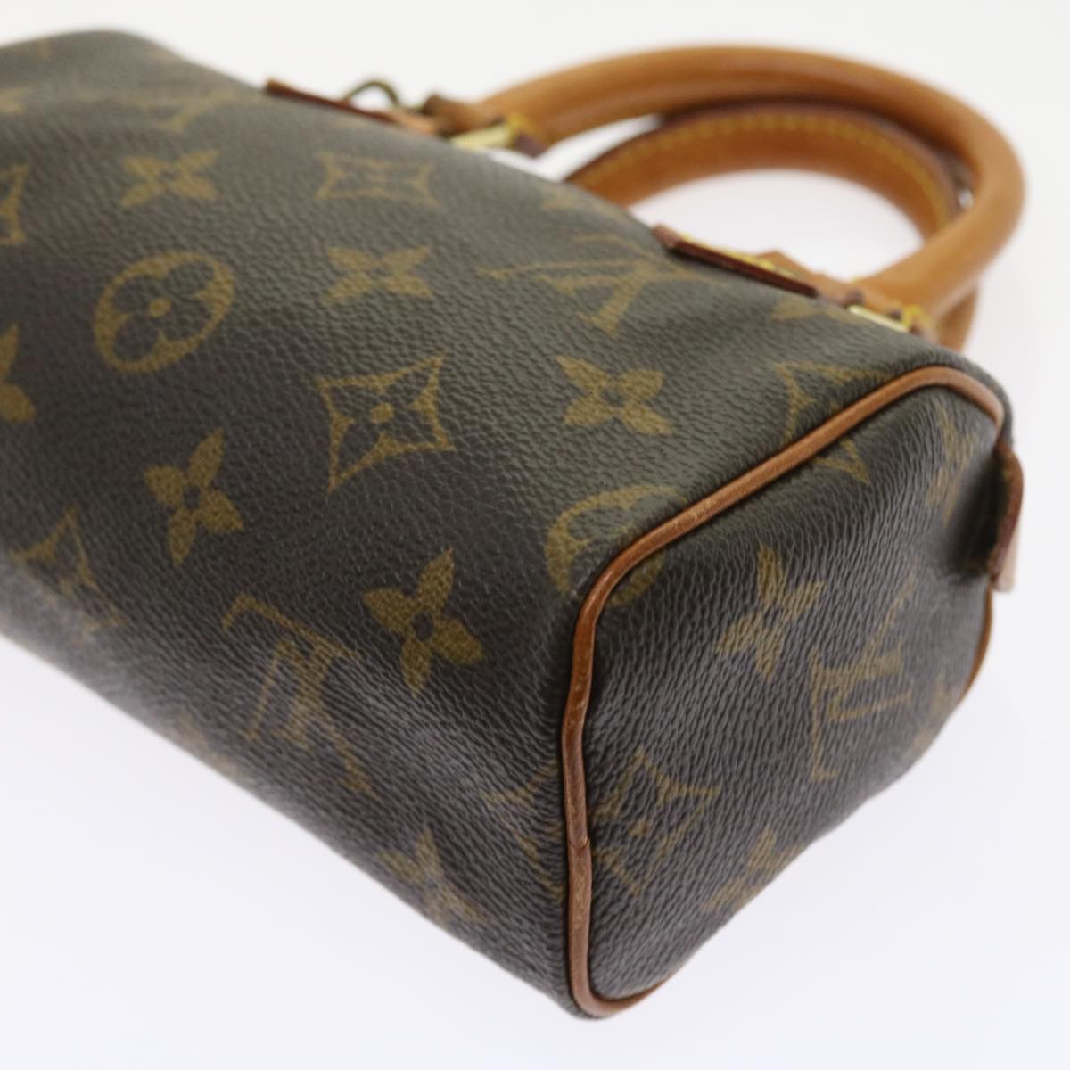 LOUIS VUITTON Monogram Mini Speedy Hand Bag M41534 LV 57613