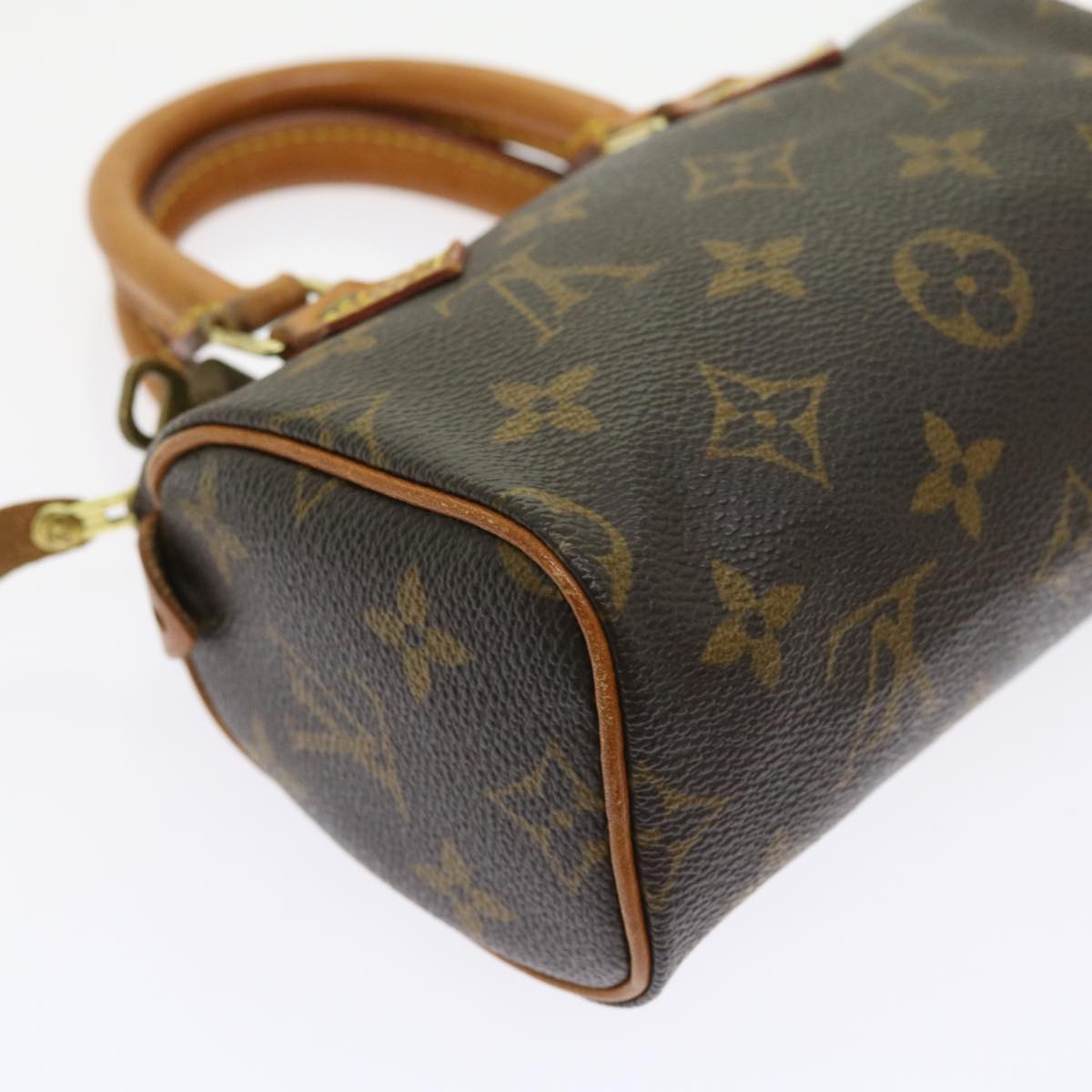 LOUIS VUITTON Monogram Mini Speedy Hand Bag M41534 LV 57613