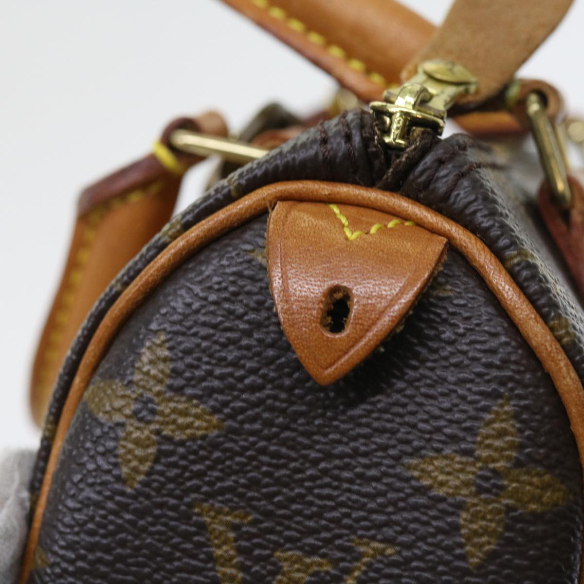 LOUIS VUITTON Monogram Mini Speedy Hand Bag M41534 LV 57613