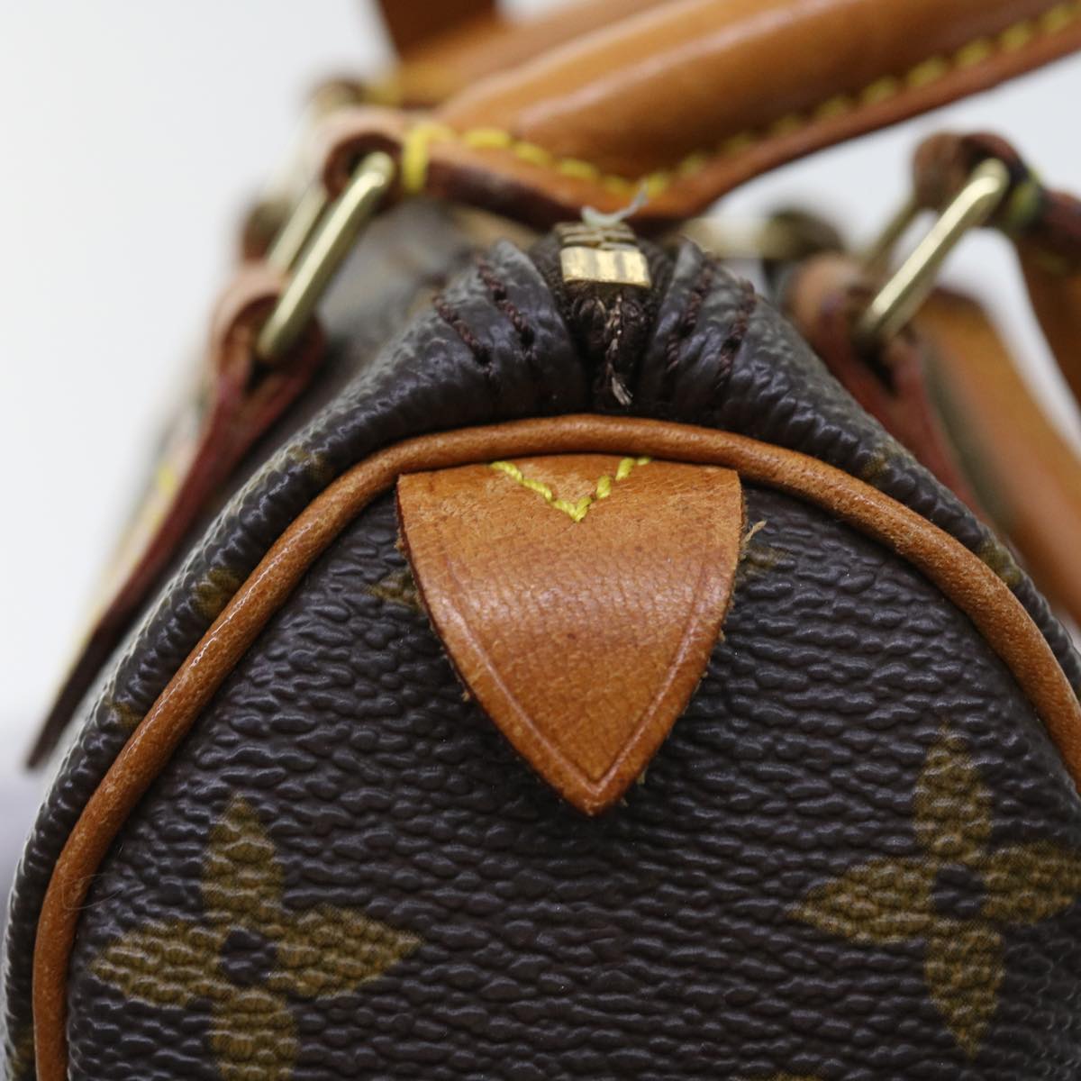 LOUIS VUITTON Monogram Mini Speedy Hand Bag M41534 LV 57613