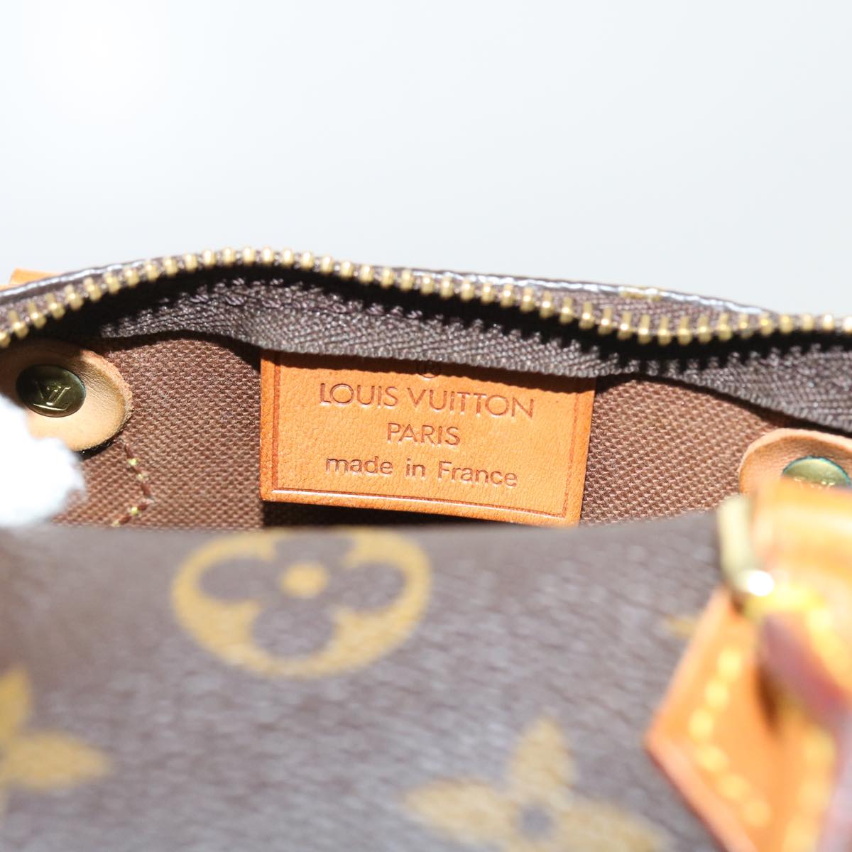 LOUIS VUITTON Monogram Mini Speedy Hand Bag M41534 LV 57613
