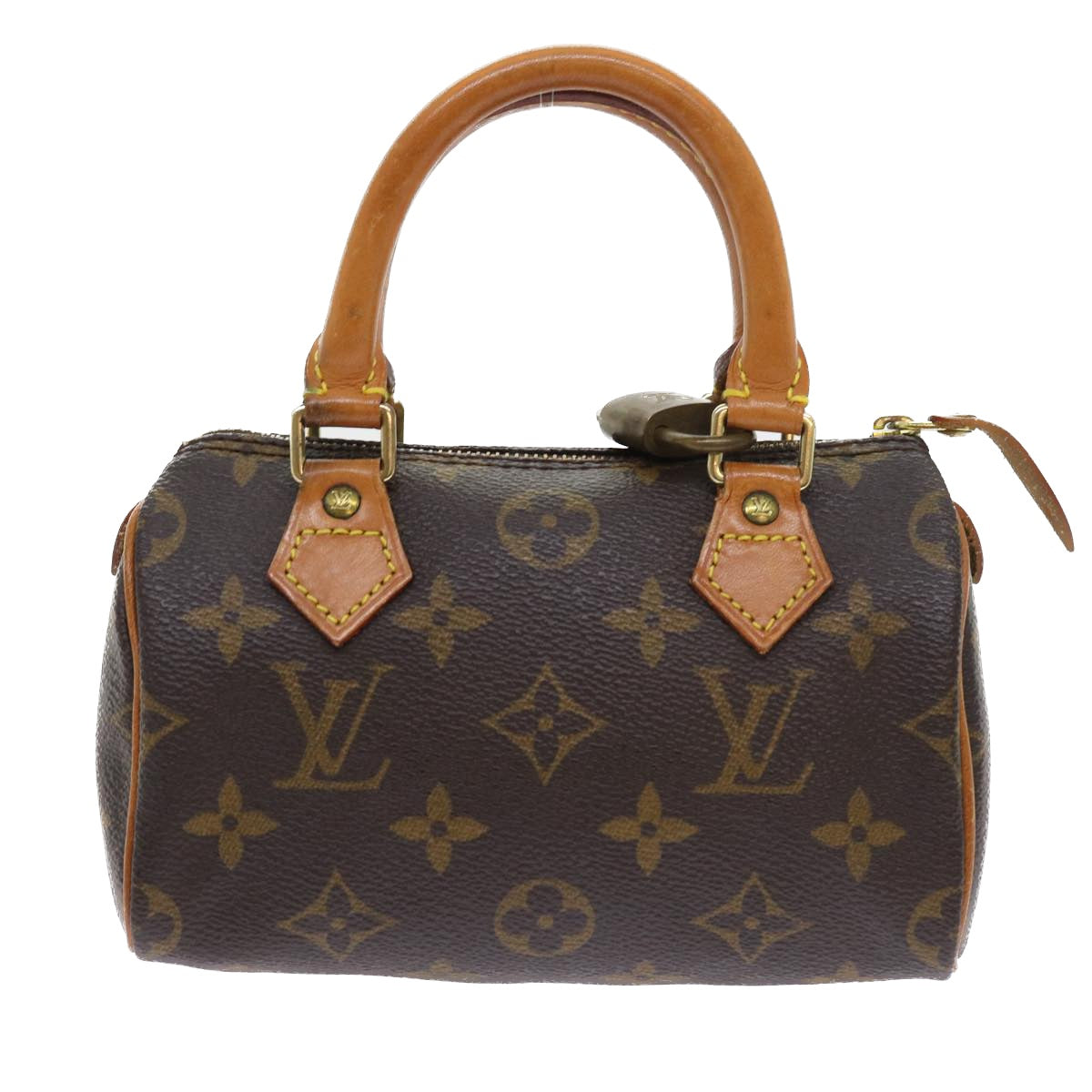 LOUIS VUITTON Monogram Mini Speedy Hand Bag M41534 LV 57613