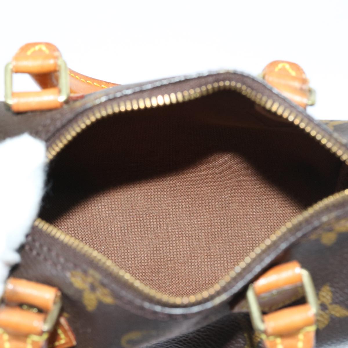 LOUIS VUITTON Monogram Mini Speedy Hand Bag M41534 LV 57613