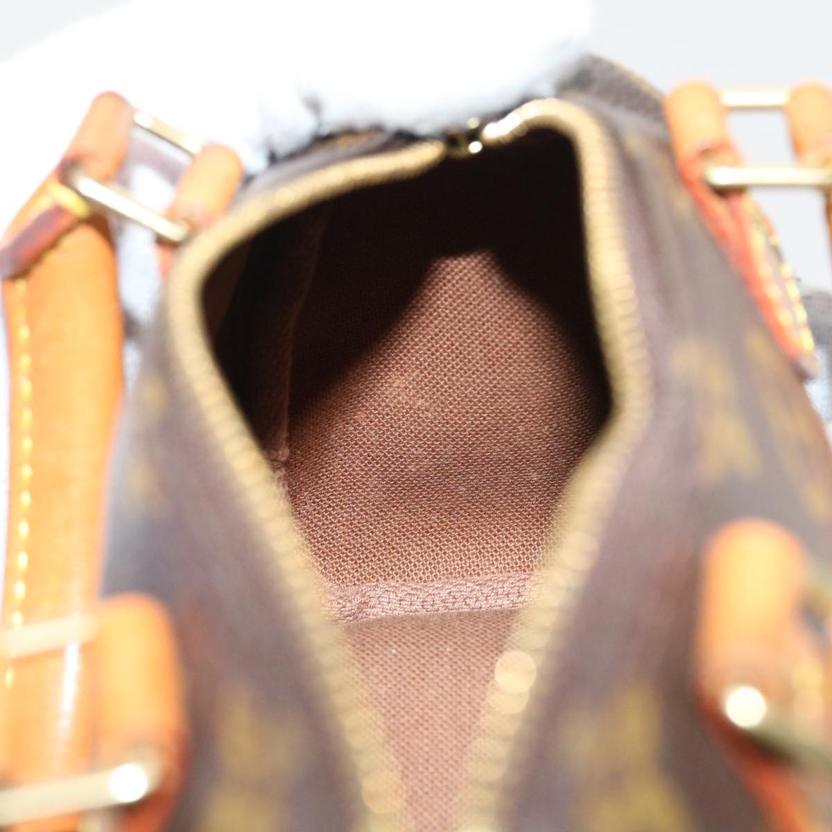 LOUIS VUITTON Monogram Mini Speedy Hand Bag M41534 LV 57613