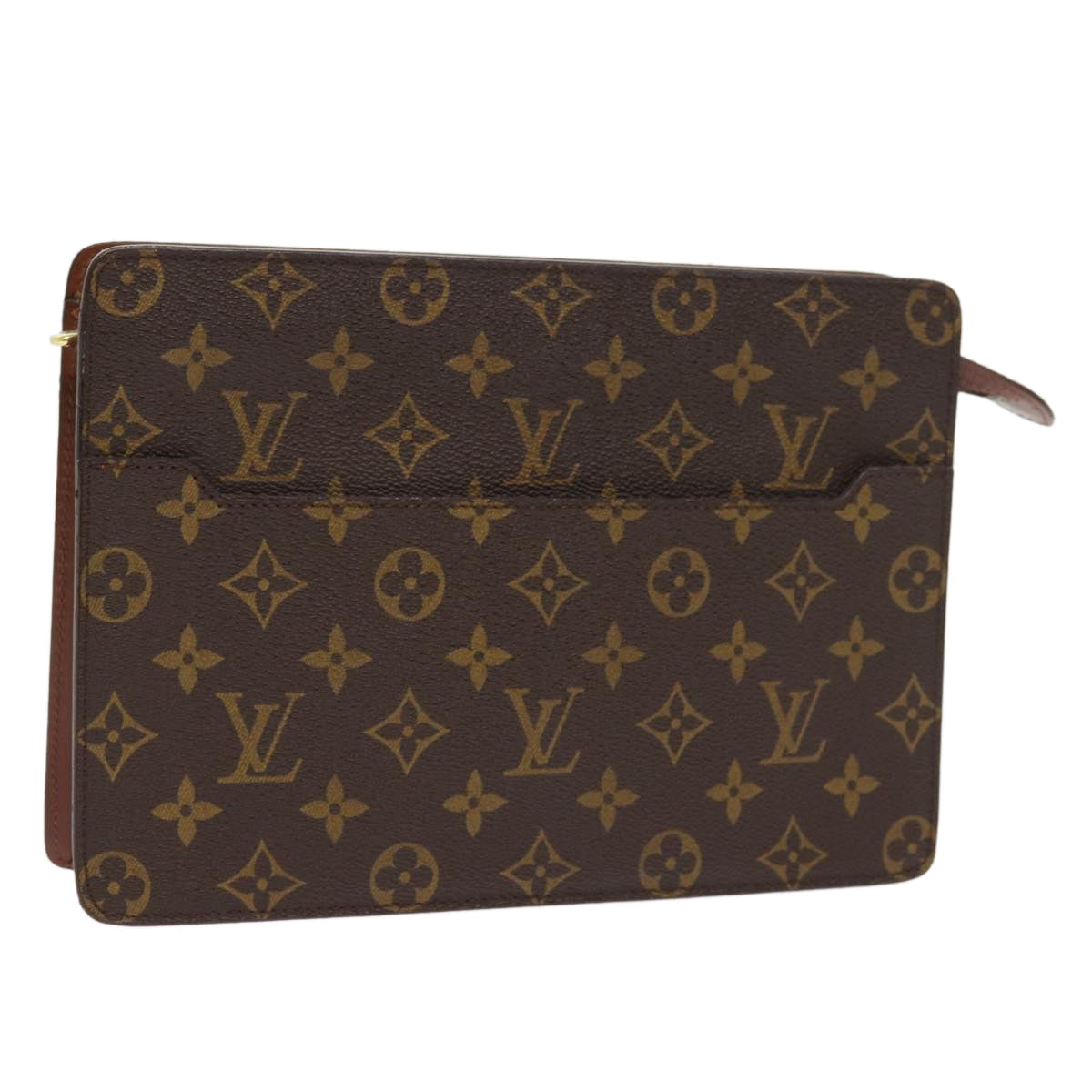 LOUIS VUITTON Monogram Pochette Homme Clutch Bag M51795 LV 57619