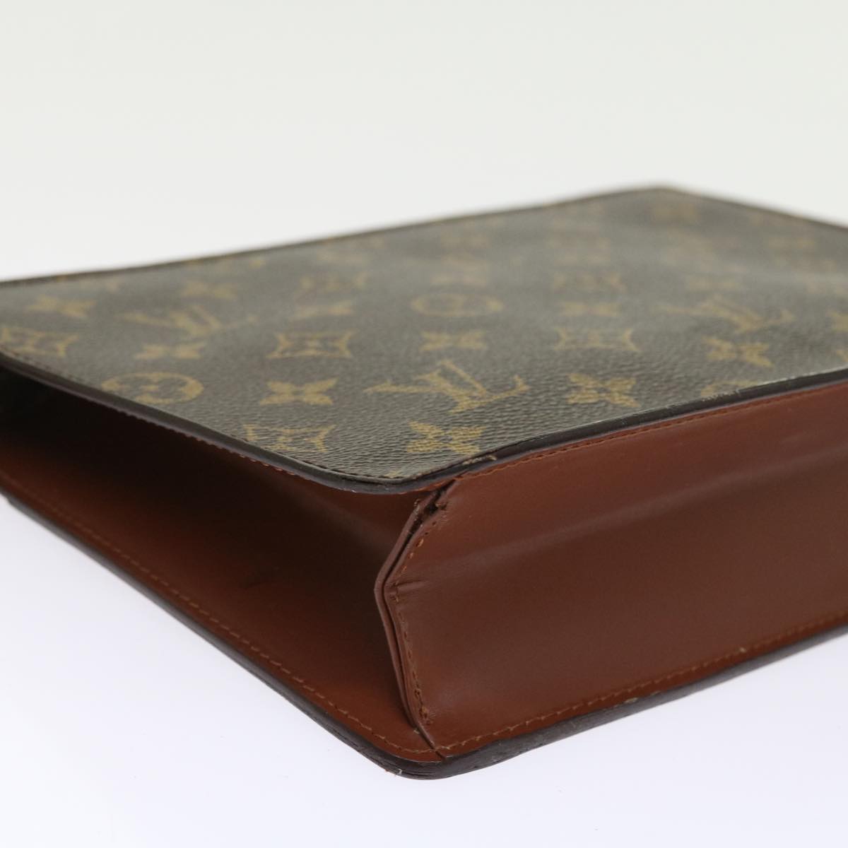 LOUIS VUITTON Monogram Pochette Homme Clutch Bag M51795 LV 57619