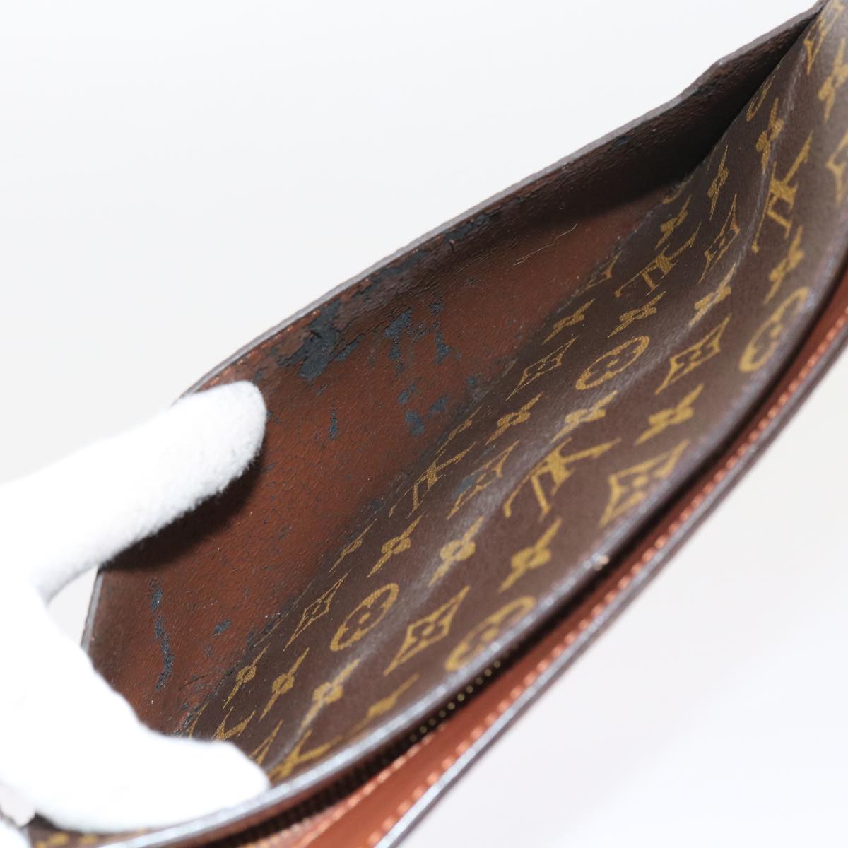 LOUIS VUITTON Monogram Pochette Homme Clutch Bag M51795 LV 57619