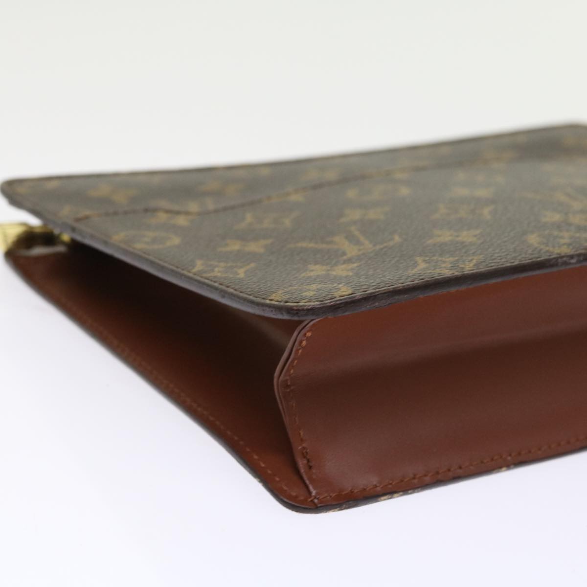 LOUIS VUITTON Monogram Pochette Homme Clutch Bag M51795 LV 57619