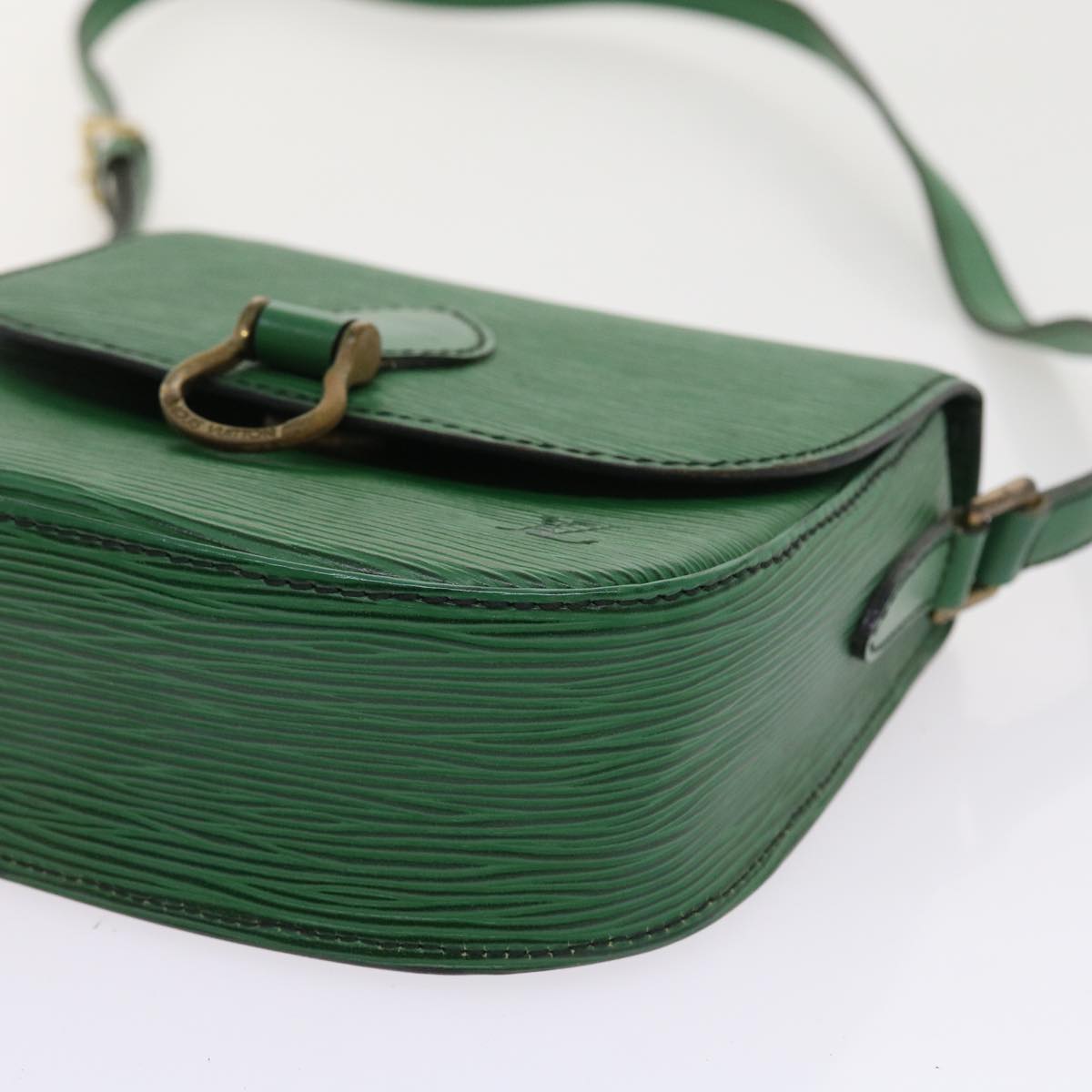 LOUIS VUITTON Epi Saint Cloud PM Shoulder Bag Green M52214 LV 57620