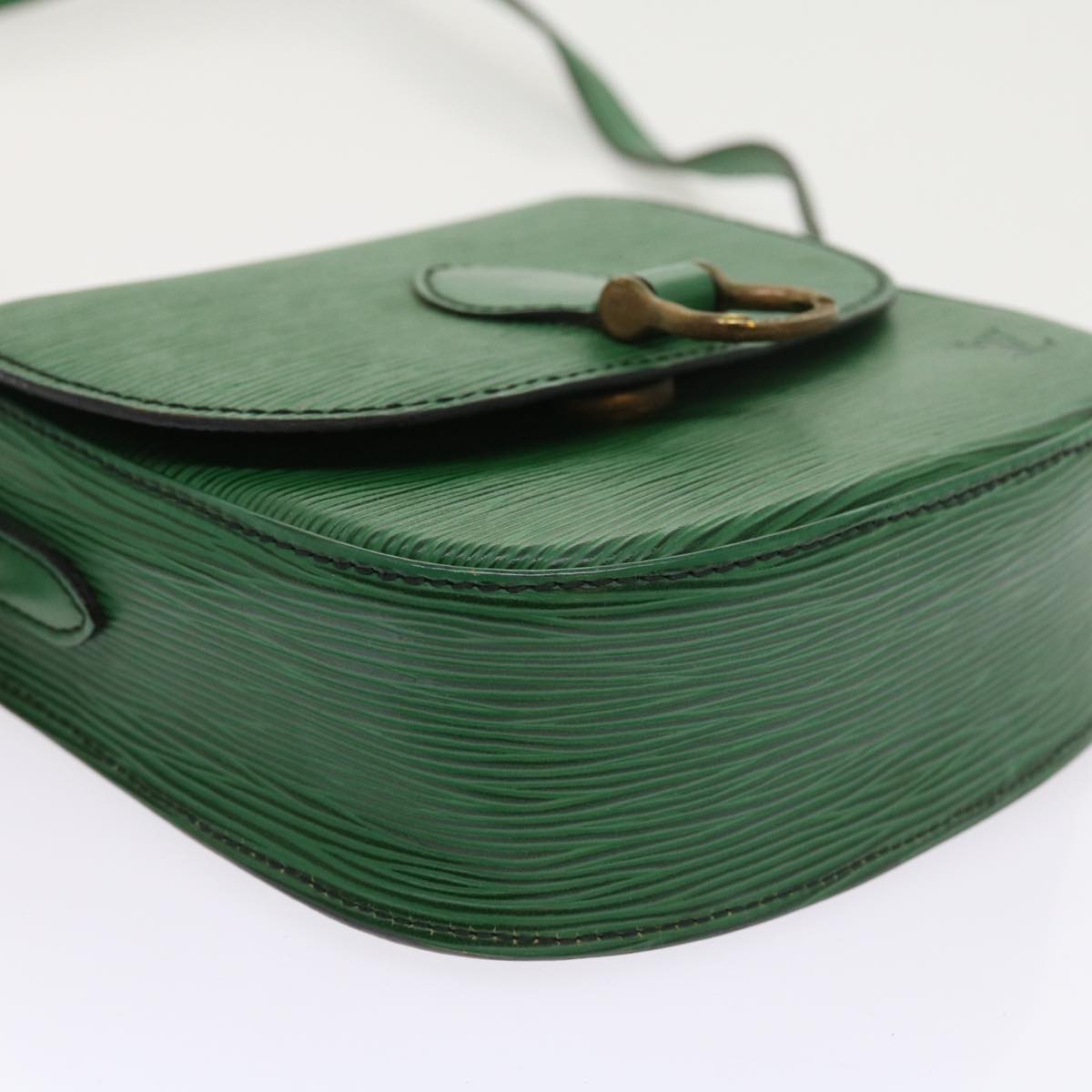 LOUIS VUITTON Epi Saint Cloud PM Shoulder Bag Green M52214 LV 57620