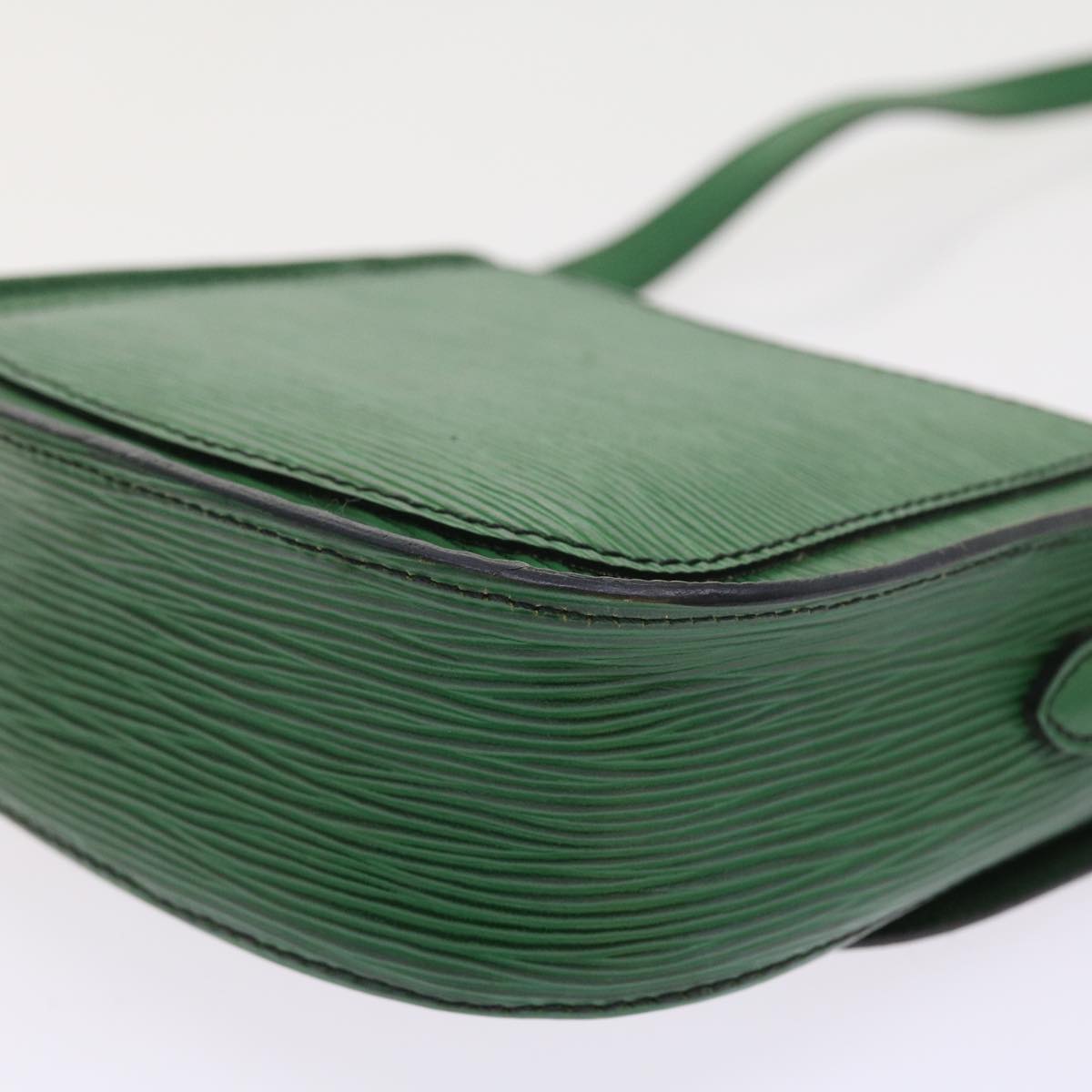 LOUIS VUITTON Epi Saint Cloud PM Shoulder Bag Green M52214 LV 57620