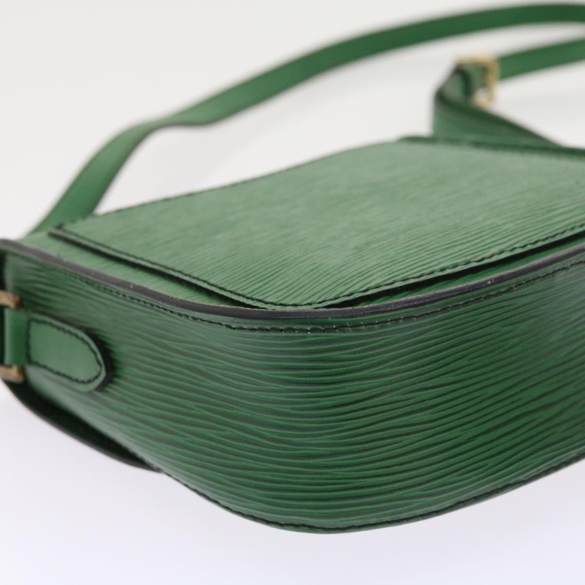 LOUIS VUITTON Epi Saint Cloud PM Shoulder Bag Green M52214 LV 57620