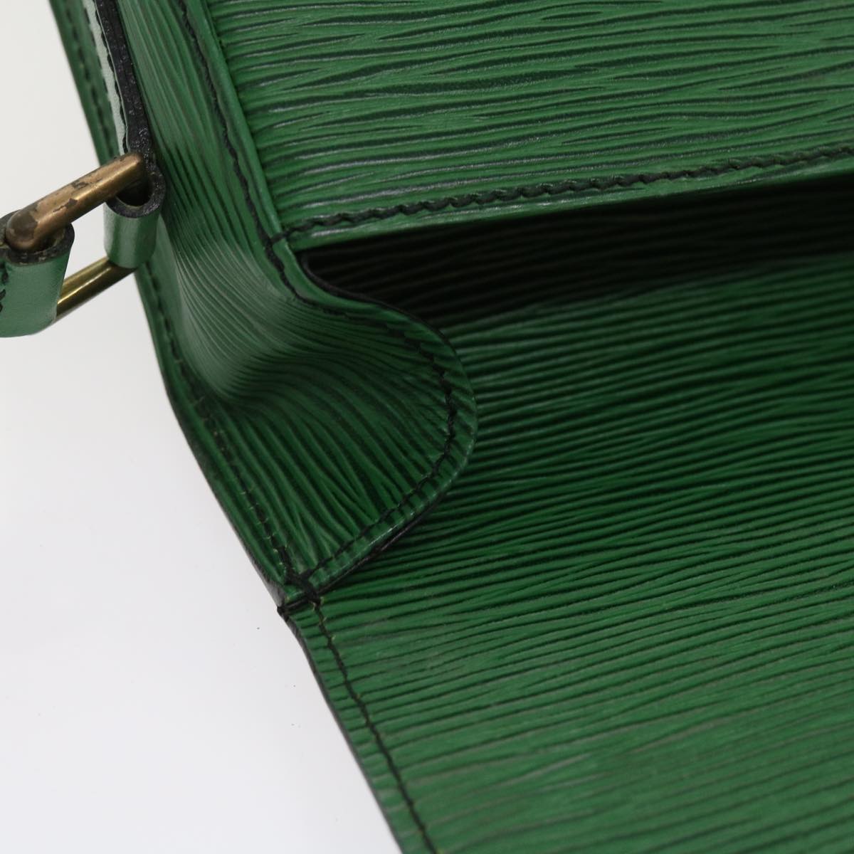 LOUIS VUITTON Epi Saint Cloud PM Shoulder Bag Green M52214 LV 57620