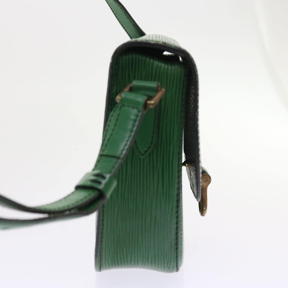 LOUIS VUITTON Epi Saint Cloud PM Shoulder Bag Green M52214 LV 57620