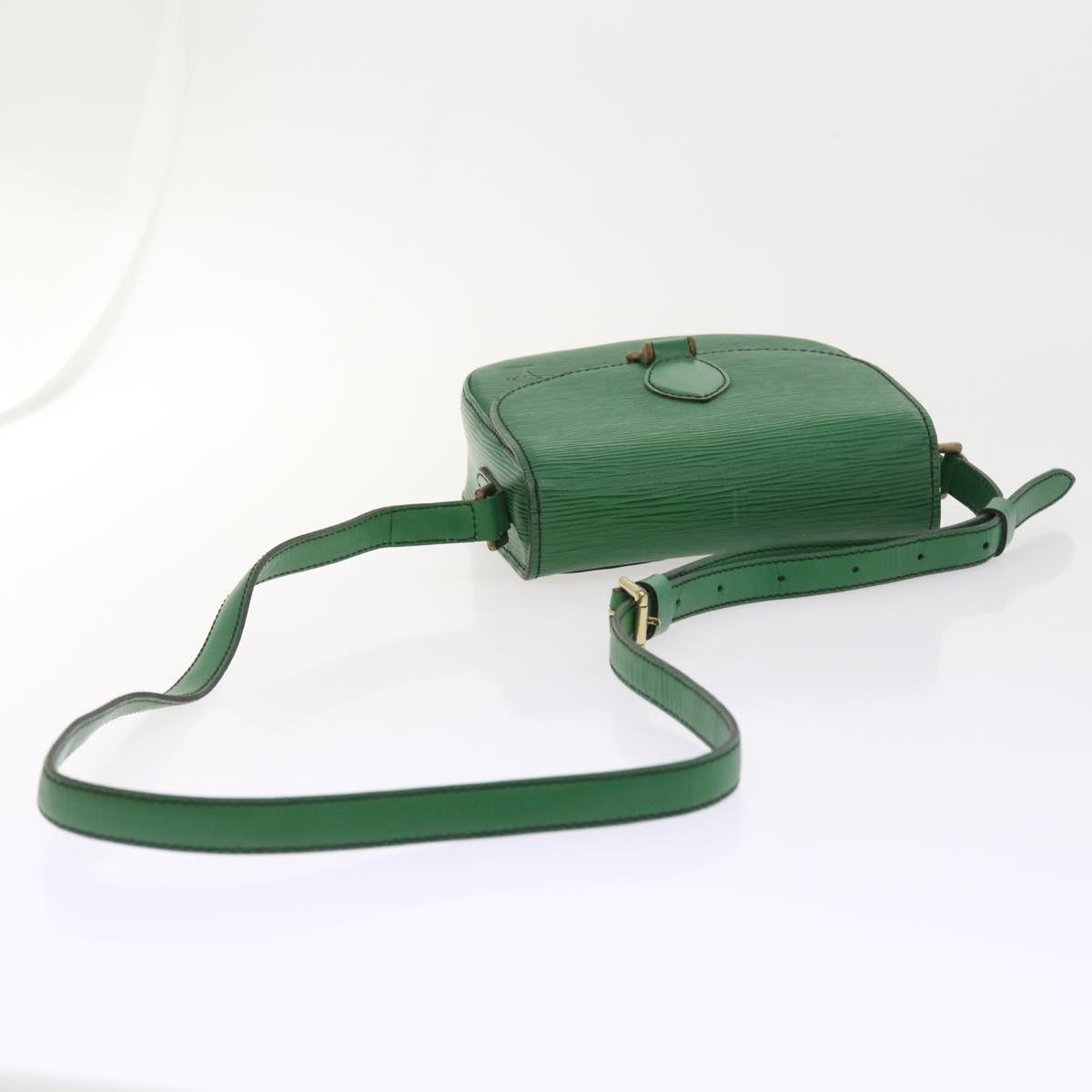 LOUIS VUITTON Epi Saint Cloud PM Shoulder Bag Green M52214 LV 57620