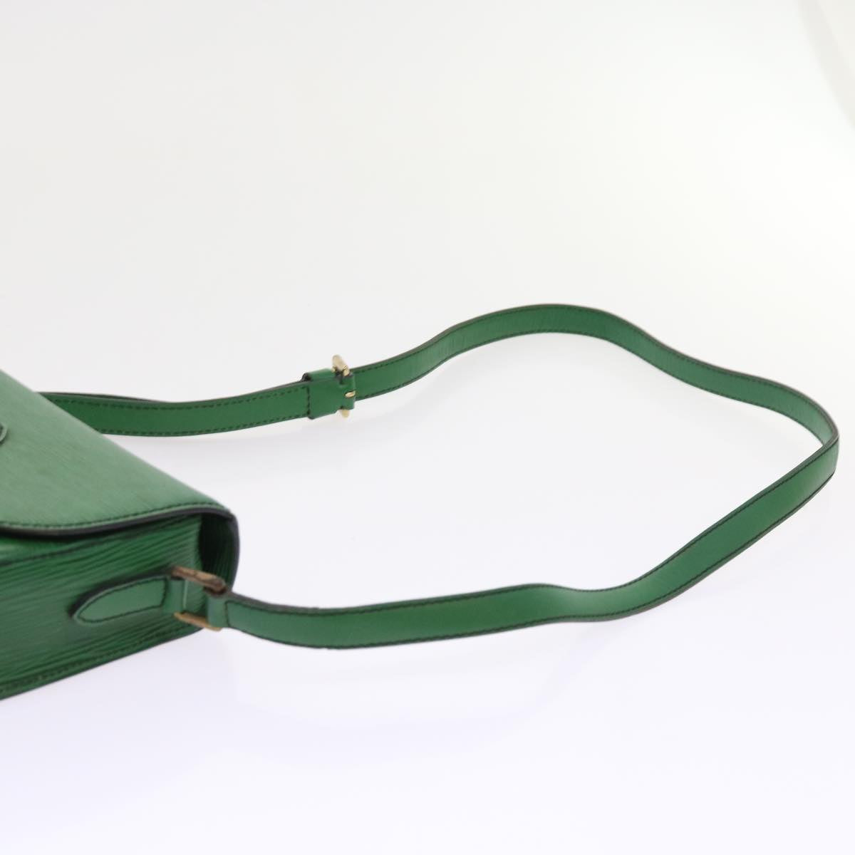 LOUIS VUITTON Epi Saint Cloud PM Shoulder Bag Green M52214 LV 57620