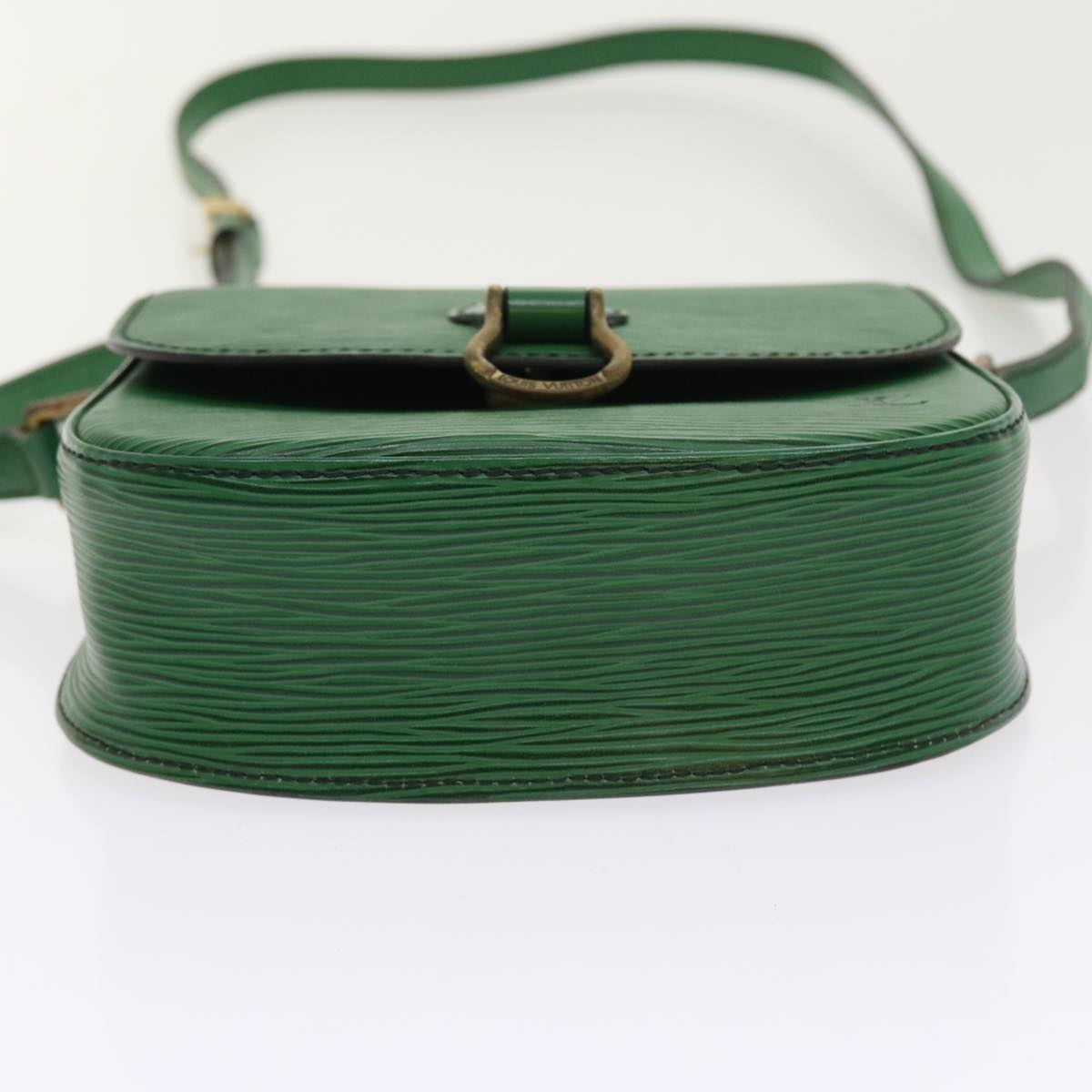 LOUIS VUITTON Epi Saint Cloud PM Shoulder Bag Green M52214 LV 57620