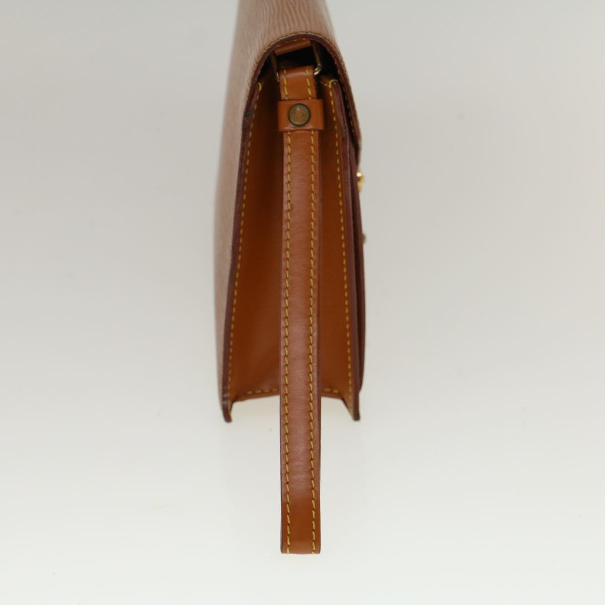 LOUIS VUITTON Epi Sellier Dragonne Clutch Bag Zipangu Gold M52618 LV 57624