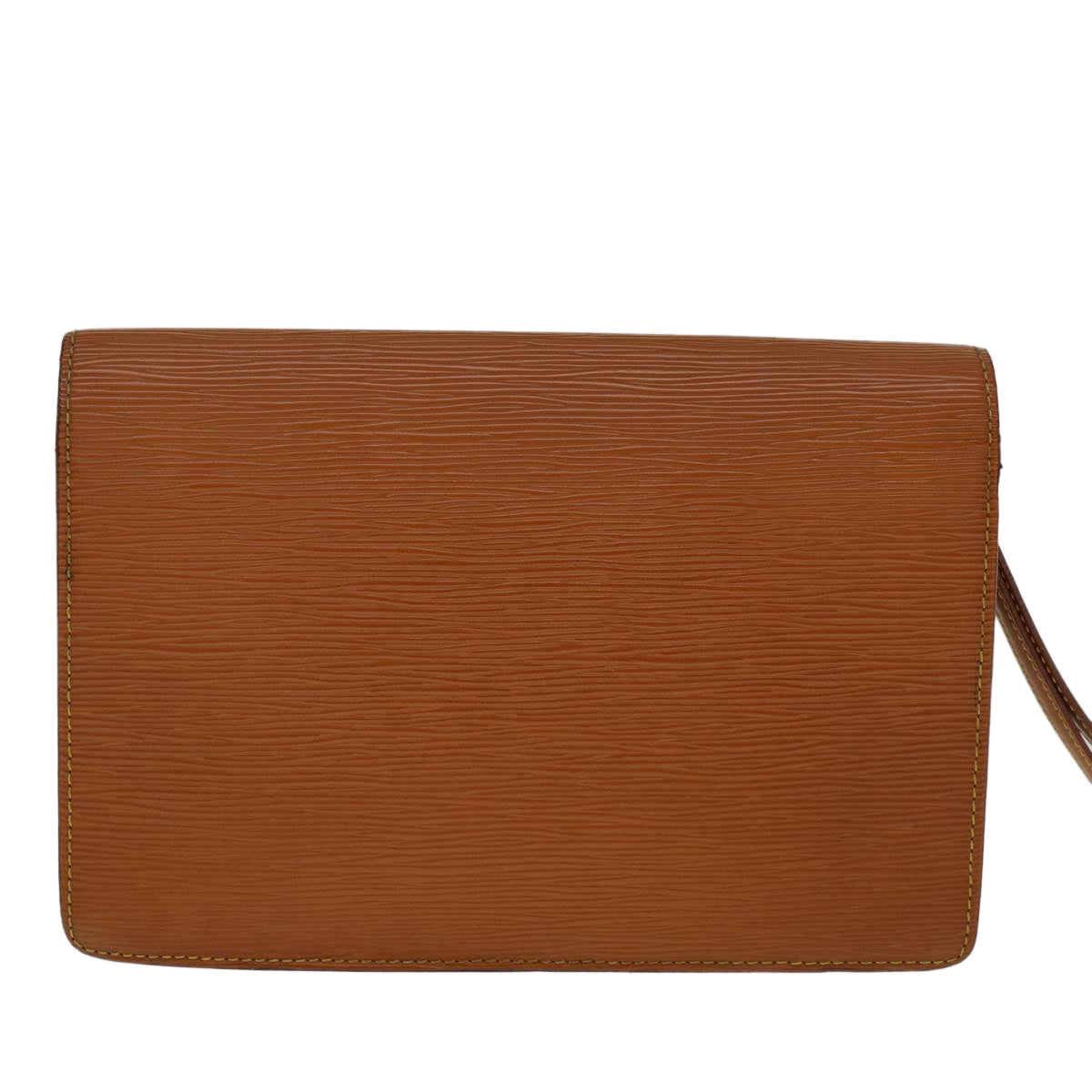 LOUIS VUITTON Epi Sellier Dragonne Clutch Bag Zipangu Gold M52618 LV 57624
