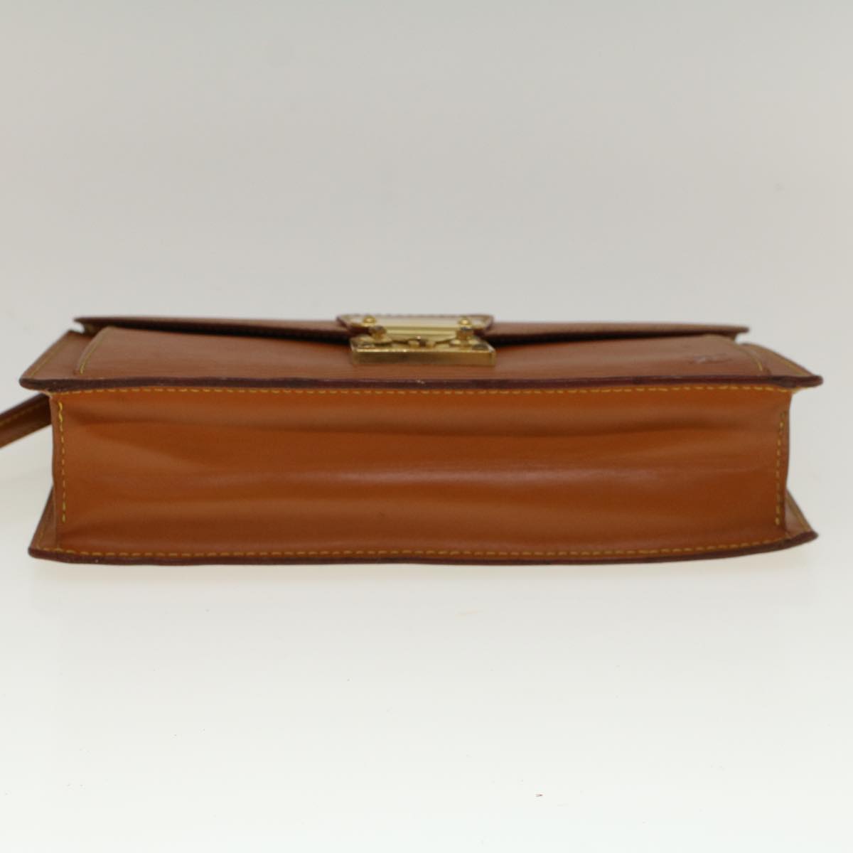 LOUIS VUITTON Epi Sellier Dragonne Clutch Bag Zipangu Gold M52618 LV 57624