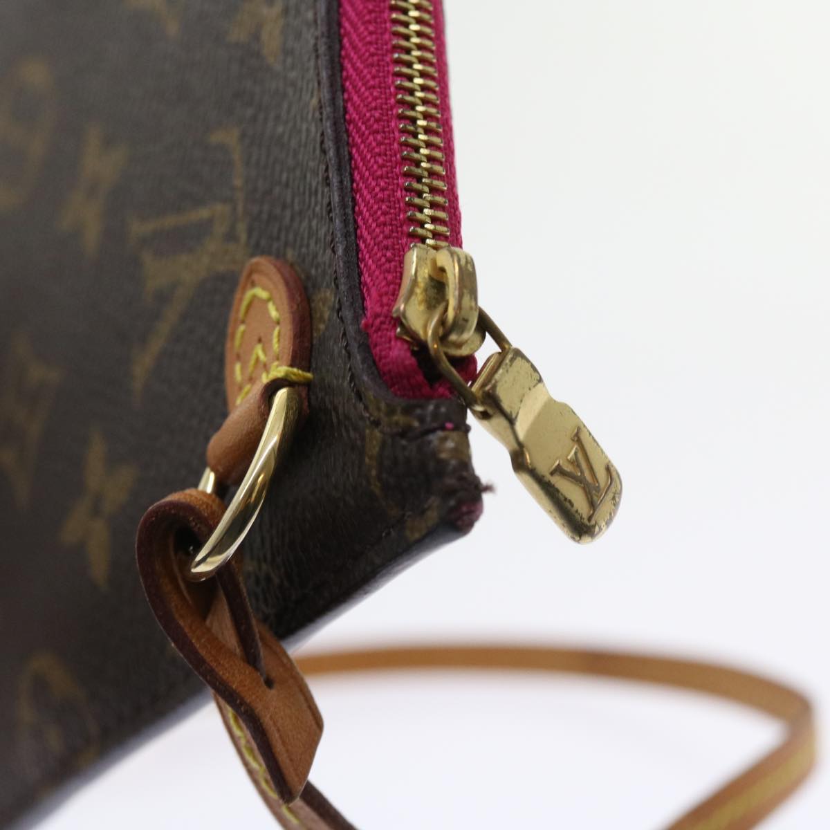 LOUIS VUITTON Monogram Neverfull MM Pouch Accessory Pouch LV 57633