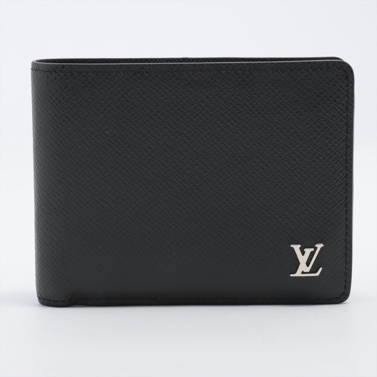 Louis Vuitton Taiga Portfolio Multiple M30295 Black Tickets