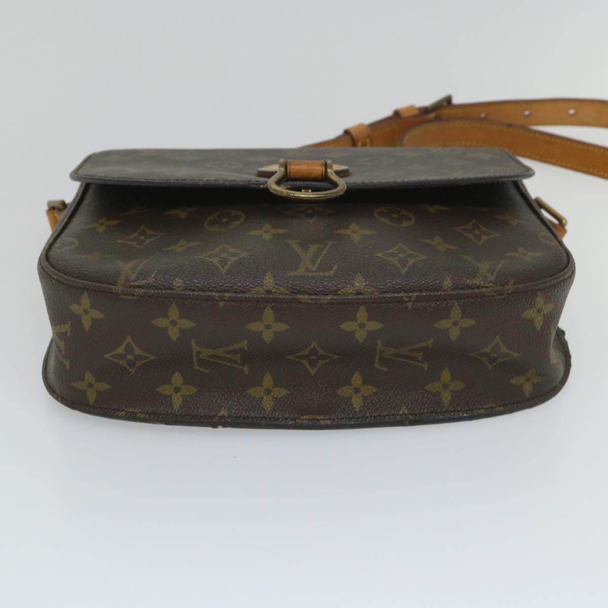 LOUIS VUITTON Monogram Saint Cloud GM Shoulder Bag Vintage M51242 LV 57656