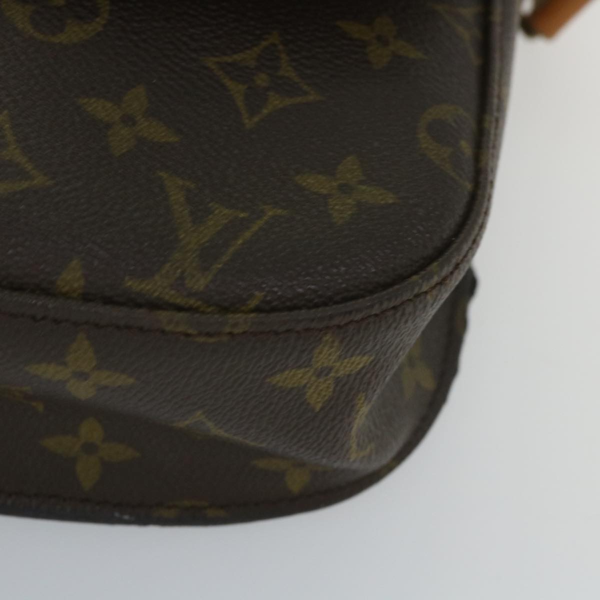 LOUIS VUITTON Monogram Saint Cloud GM Shoulder Bag Vintage M51242 LV 57656