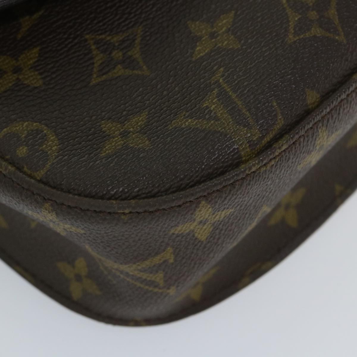 LOUIS VUITTON Monogram Saint Cloud GM Shoulder Bag Vintage M51242 LV 57656