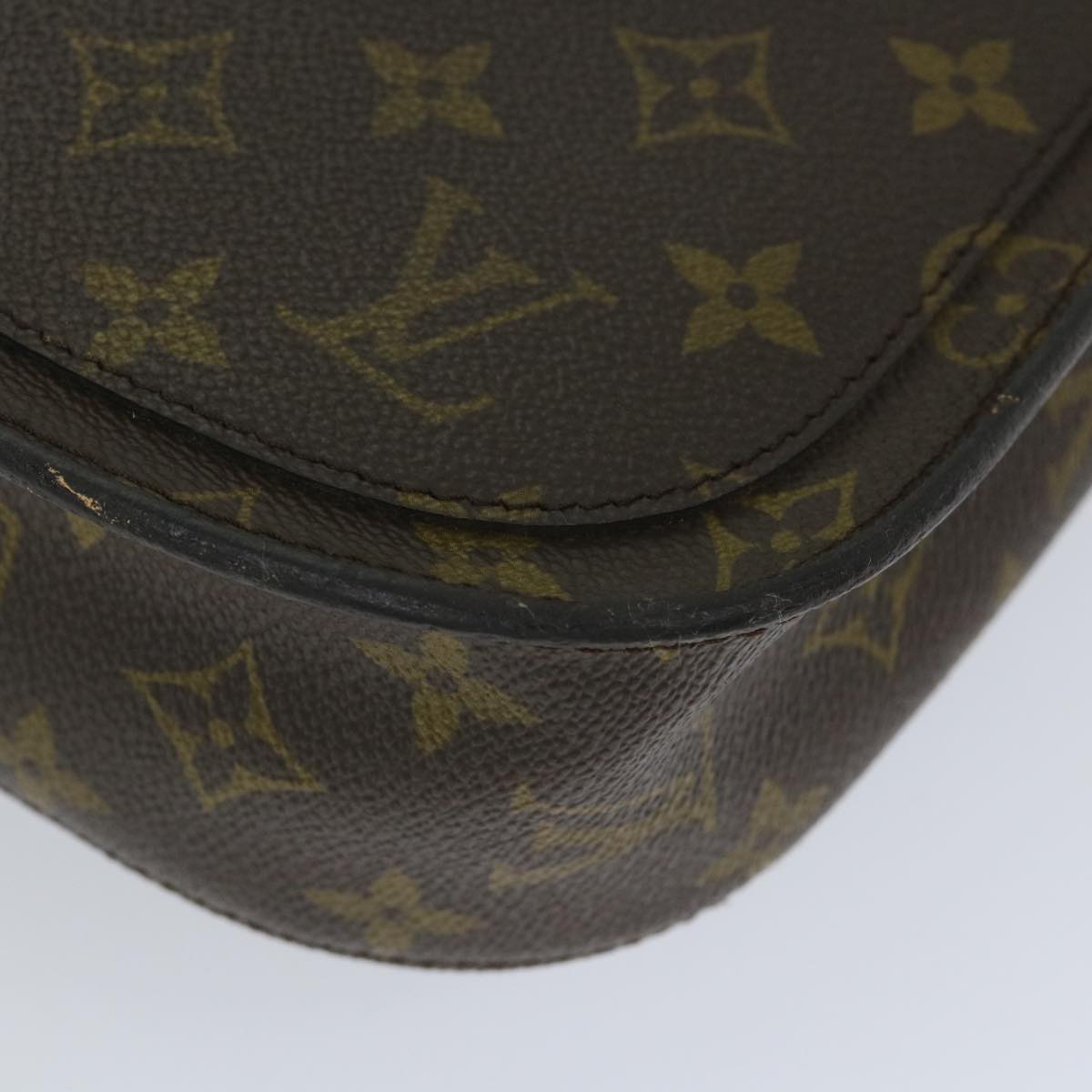 LOUIS VUITTON Monogram Saint Cloud GM Shoulder Bag Vintage M51242 LV 57656