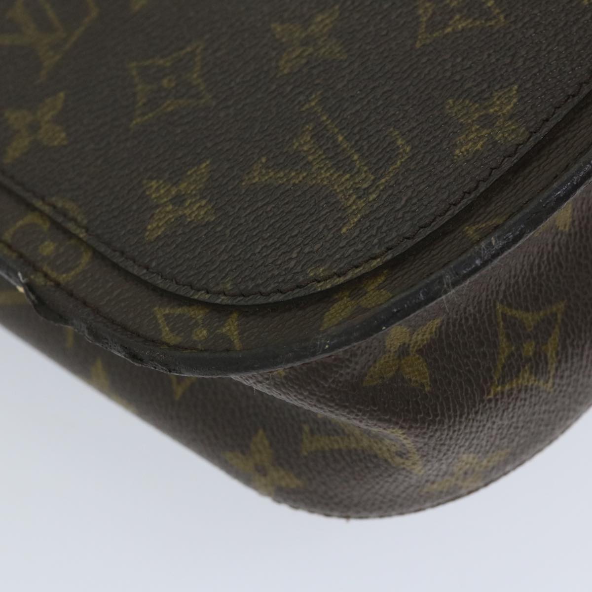 LOUIS VUITTON Monogram Saint Cloud GM Shoulder Bag Vintage M51242 LV 57656