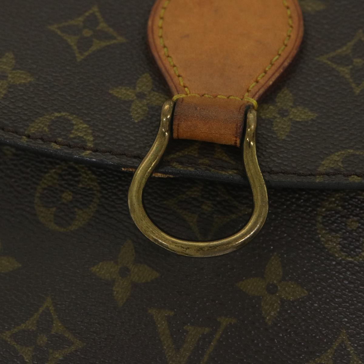LOUIS VUITTON Monogram Saint Cloud GM Shoulder Bag Vintage M51242 LV 57656