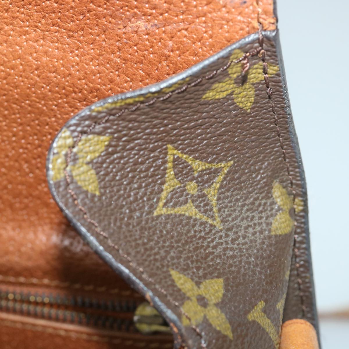 LOUIS VUITTON Monogram Saint Cloud GM Shoulder Bag Vintage M51242 LV 57656