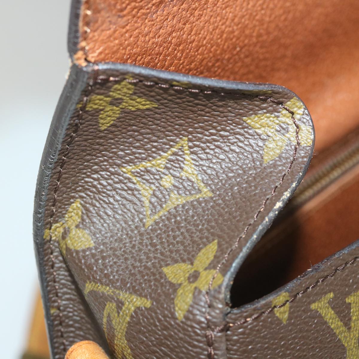 LOUIS VUITTON Monogram Saint Cloud GM Shoulder Bag Vintage M51242 LV 57656