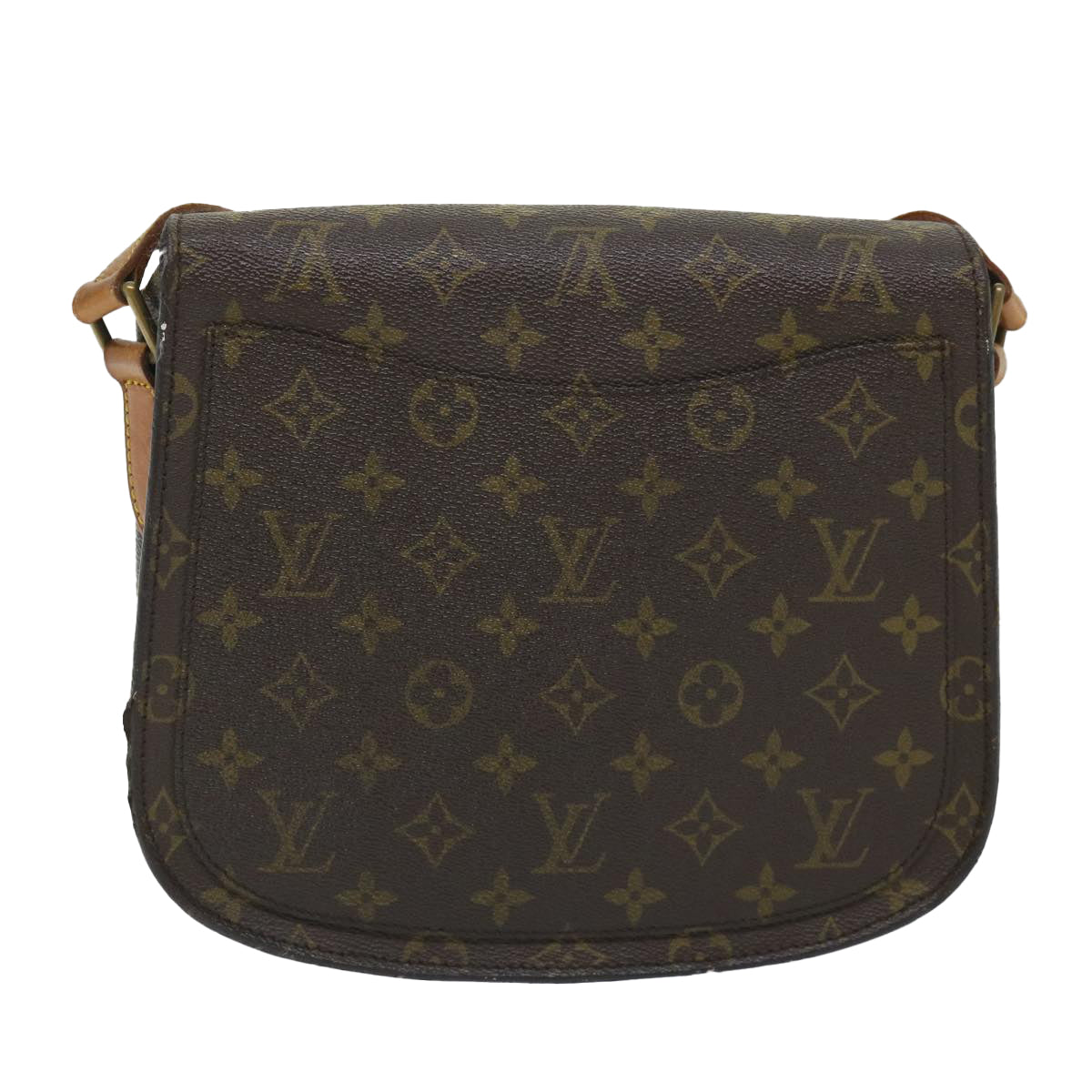 LOUIS VUITTON Monogram Saint Cloud GM Shoulder Bag Vintage M51242 LV 57656