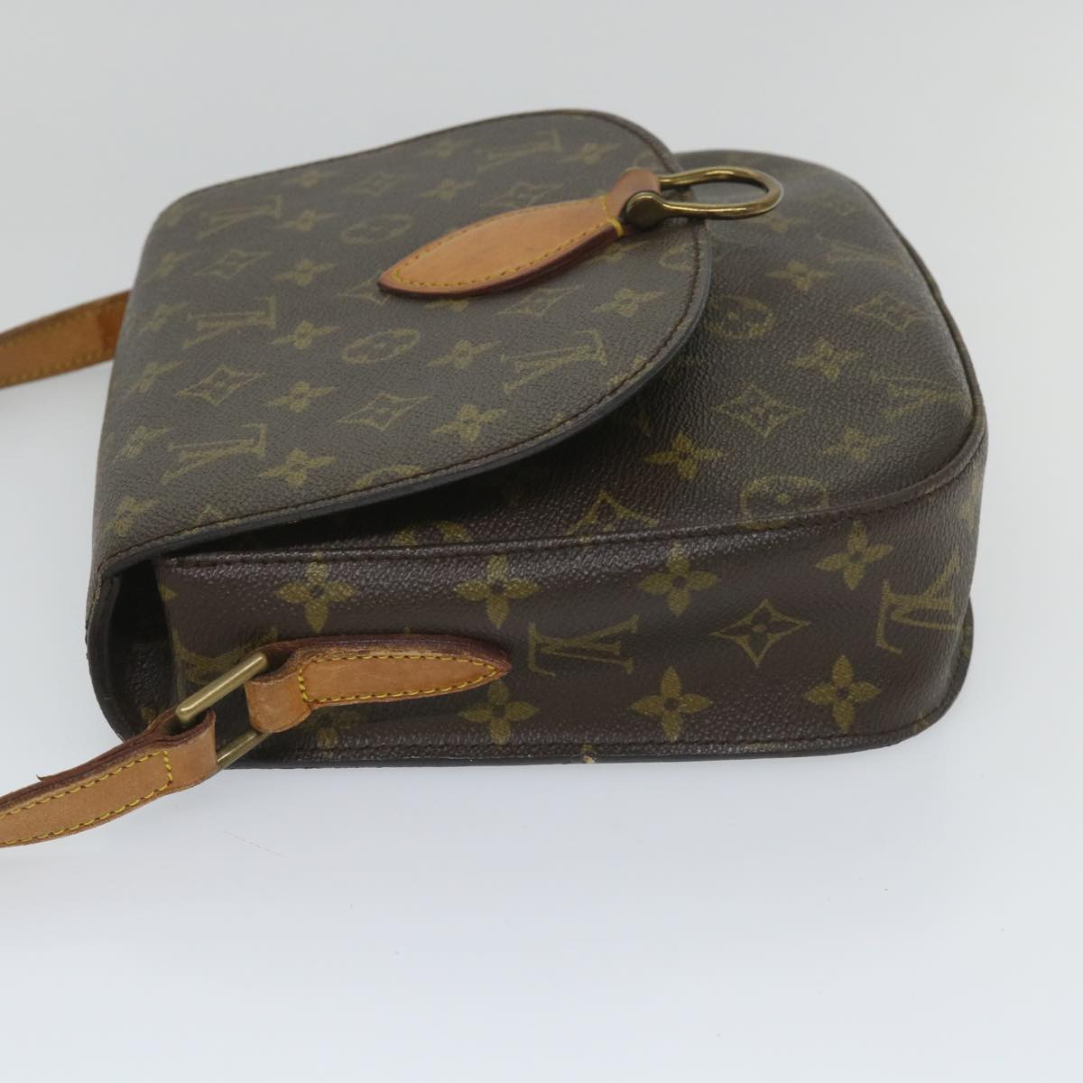 LOUIS VUITTON Monogram Saint Cloud GM Shoulder Bag Vintage M51242 LV 57656