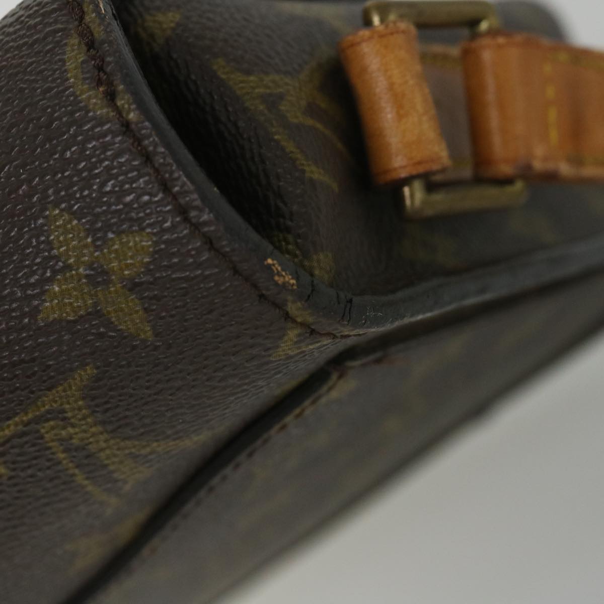 LOUIS VUITTON Monogram Saint Cloud GM Shoulder Bag Vintage M51242 LV 57656