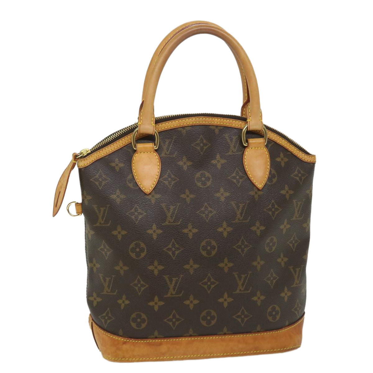 LOUIS VUITTON Monogram Lockit Hand Bag M40102 LV 57677