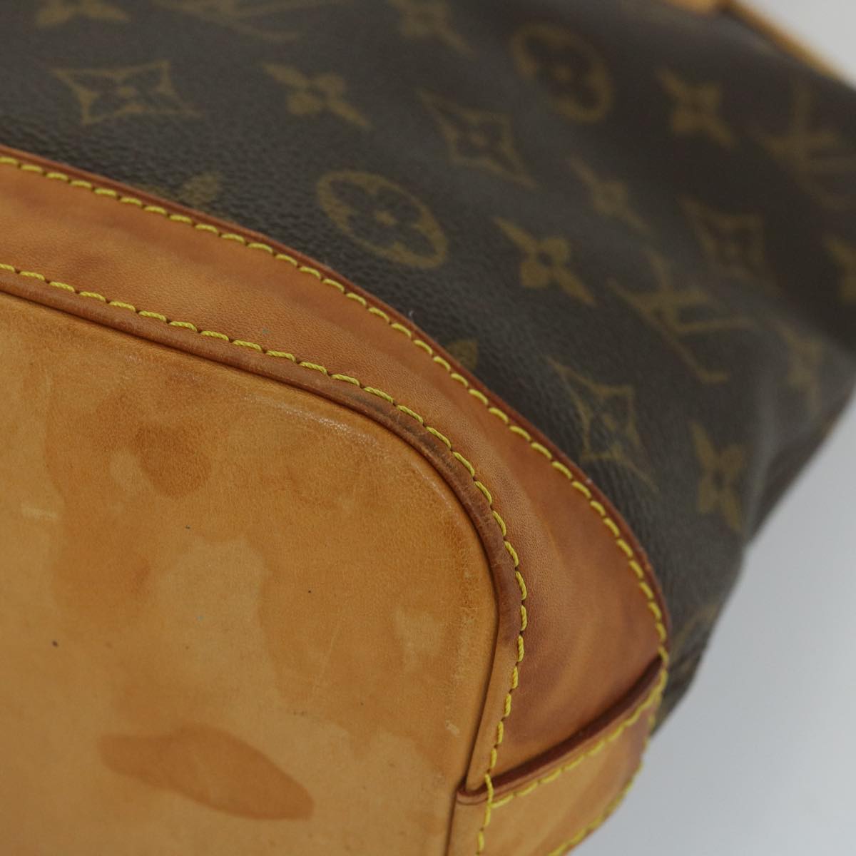 LOUIS VUITTON Monogram Lockit Hand Bag M40102 LV 57677