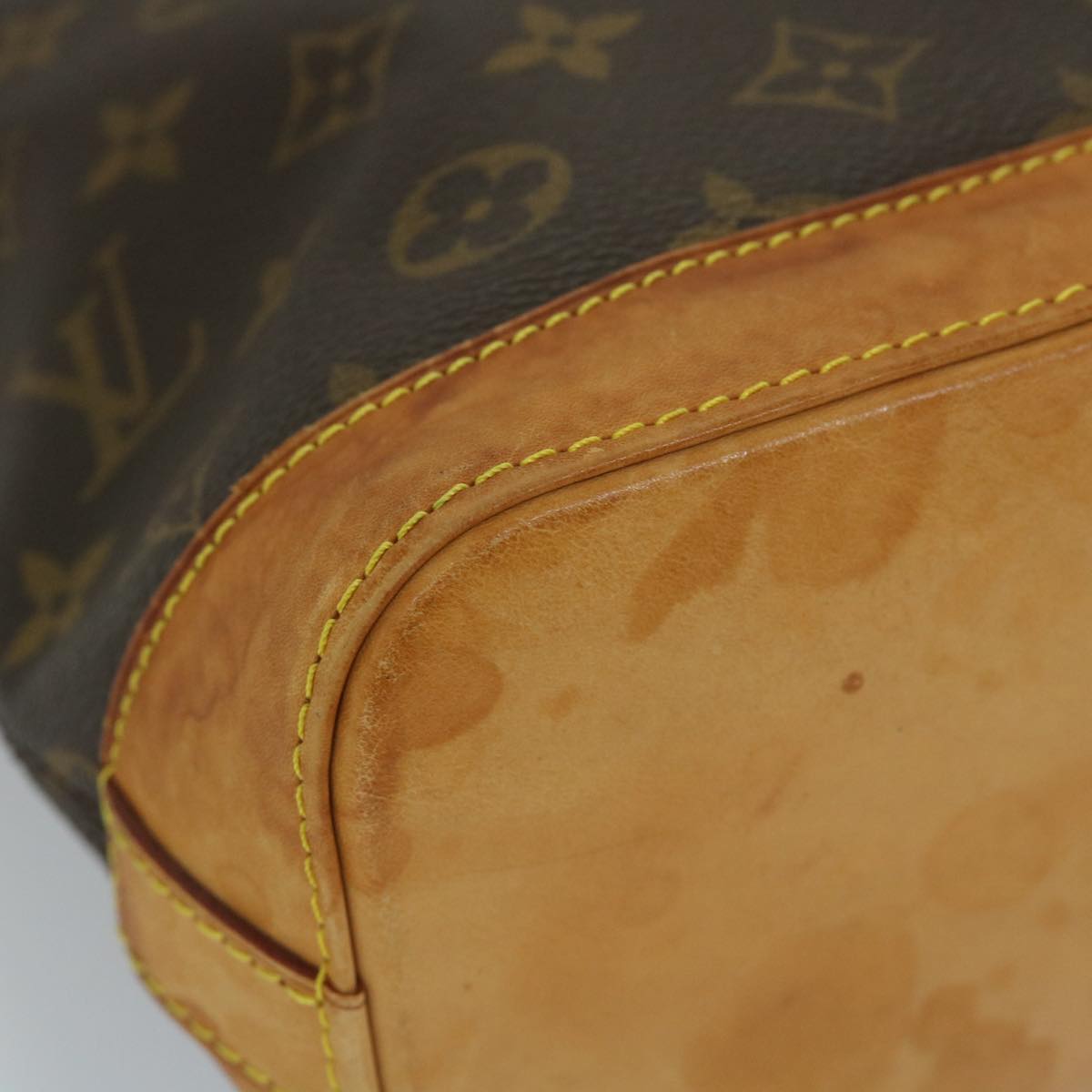 LOUIS VUITTON Monogram Lockit Hand Bag M40102 LV 57677
