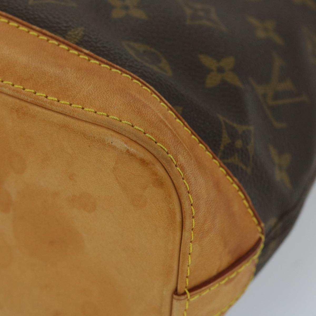LOUIS VUITTON Monogram Lockit Hand Bag M40102 LV 57677