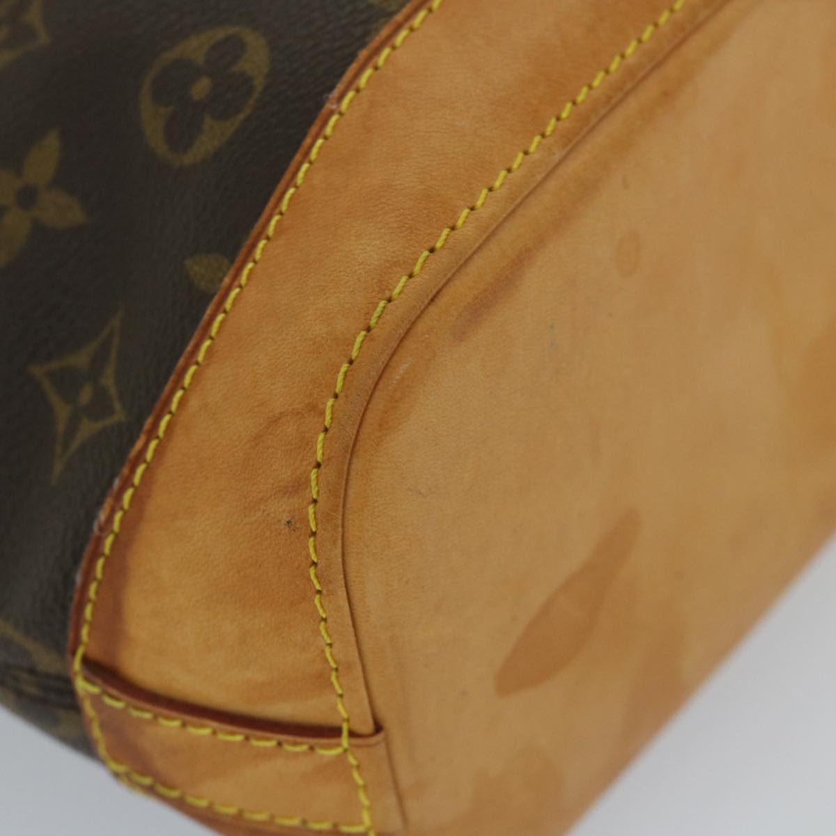 LOUIS VUITTON Monogram Lockit Hand Bag M40102 LV 57677