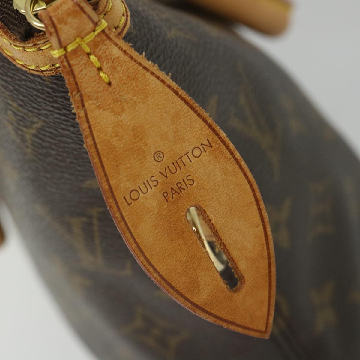 LOUIS VUITTON Monogram Lockit Hand Bag M40102 LV 57677