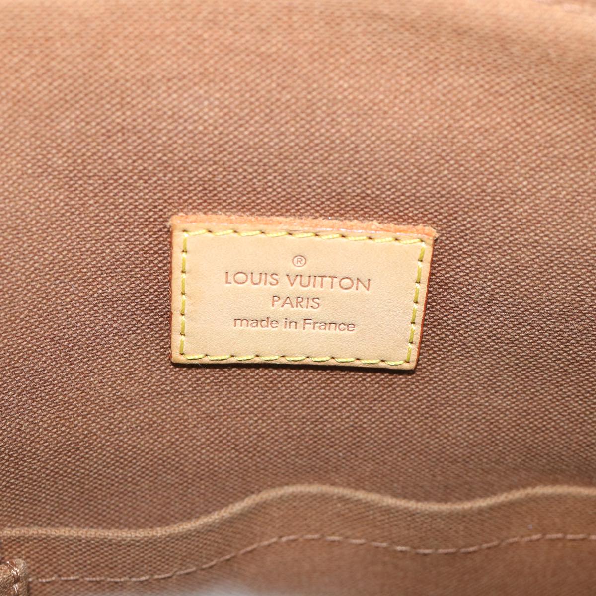 LOUIS VUITTON Monogram Lockit Hand Bag M40102 LV 57677