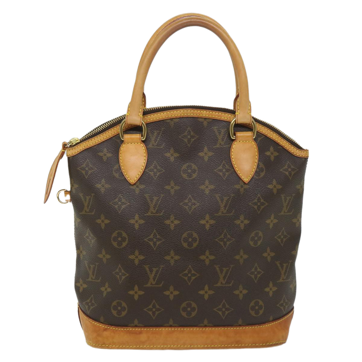 LOUIS VUITTON Monogram Lockit Hand Bag M40102 LV 57677