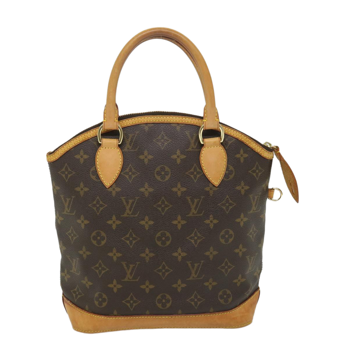 LOUIS VUITTON Monogram Lockit Hand Bag M40102 LV 57677