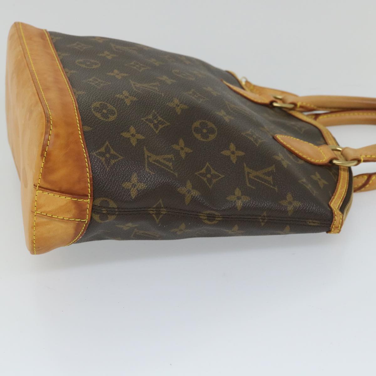 LOUIS VUITTON Monogram Lockit Hand Bag M40102 LV 57677