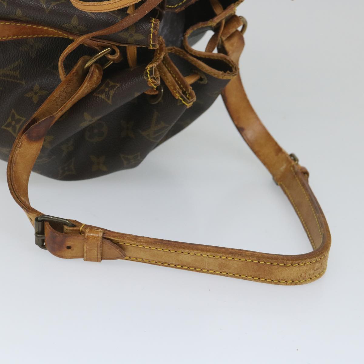 LOUIS VUITTON Monogram Petit Noe Shoulder Bag M42226 LV 57692